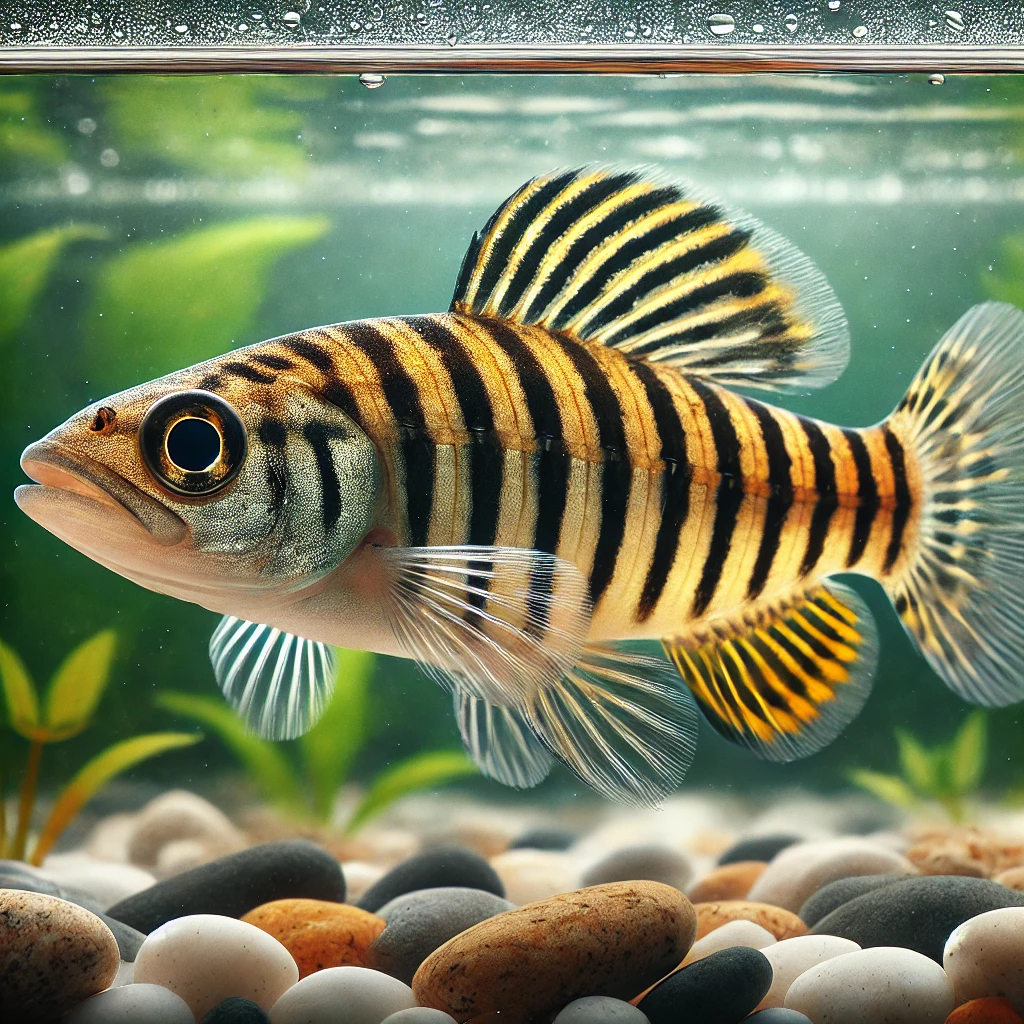 Barbus fasciatus Brodaty