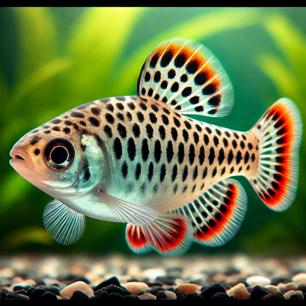 Barbus oligolepis Broda w kratkę