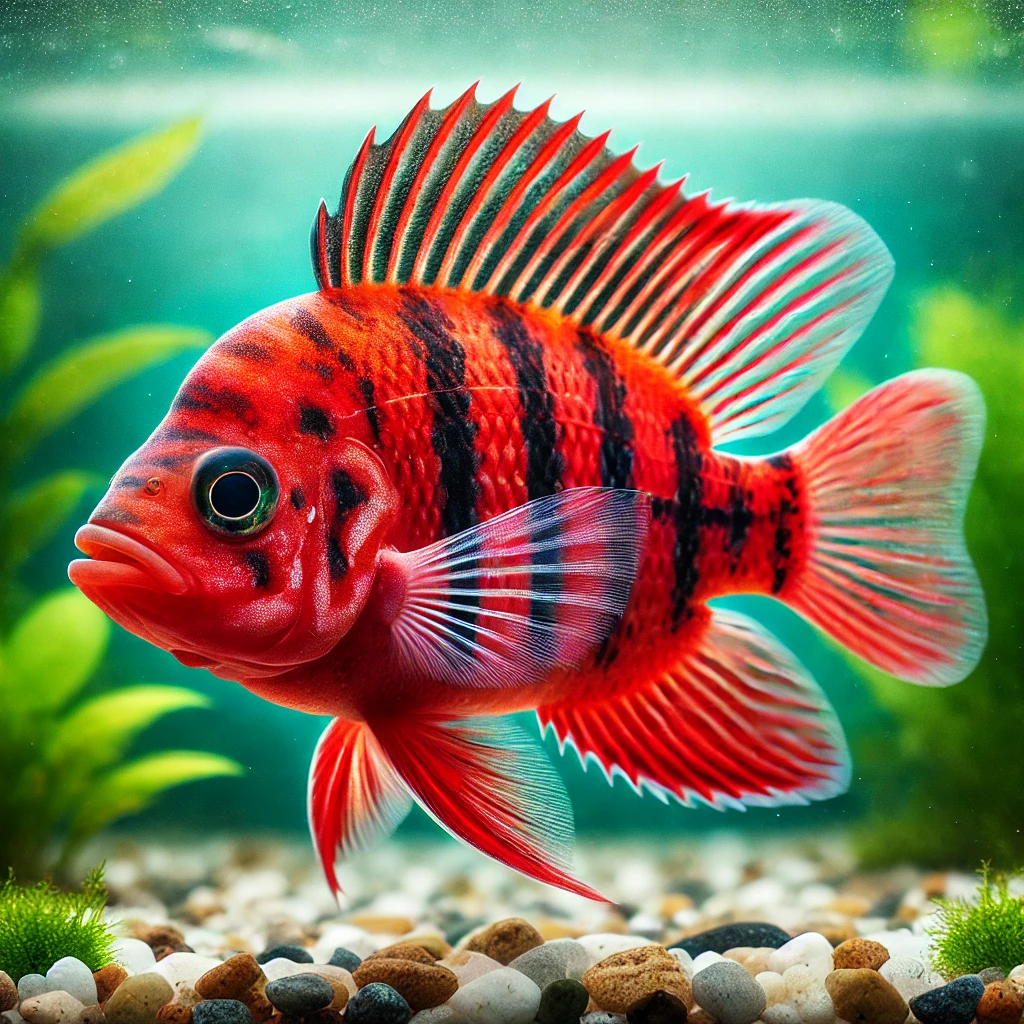 Barbus tetrazona rouge Czerwona Sumatra
