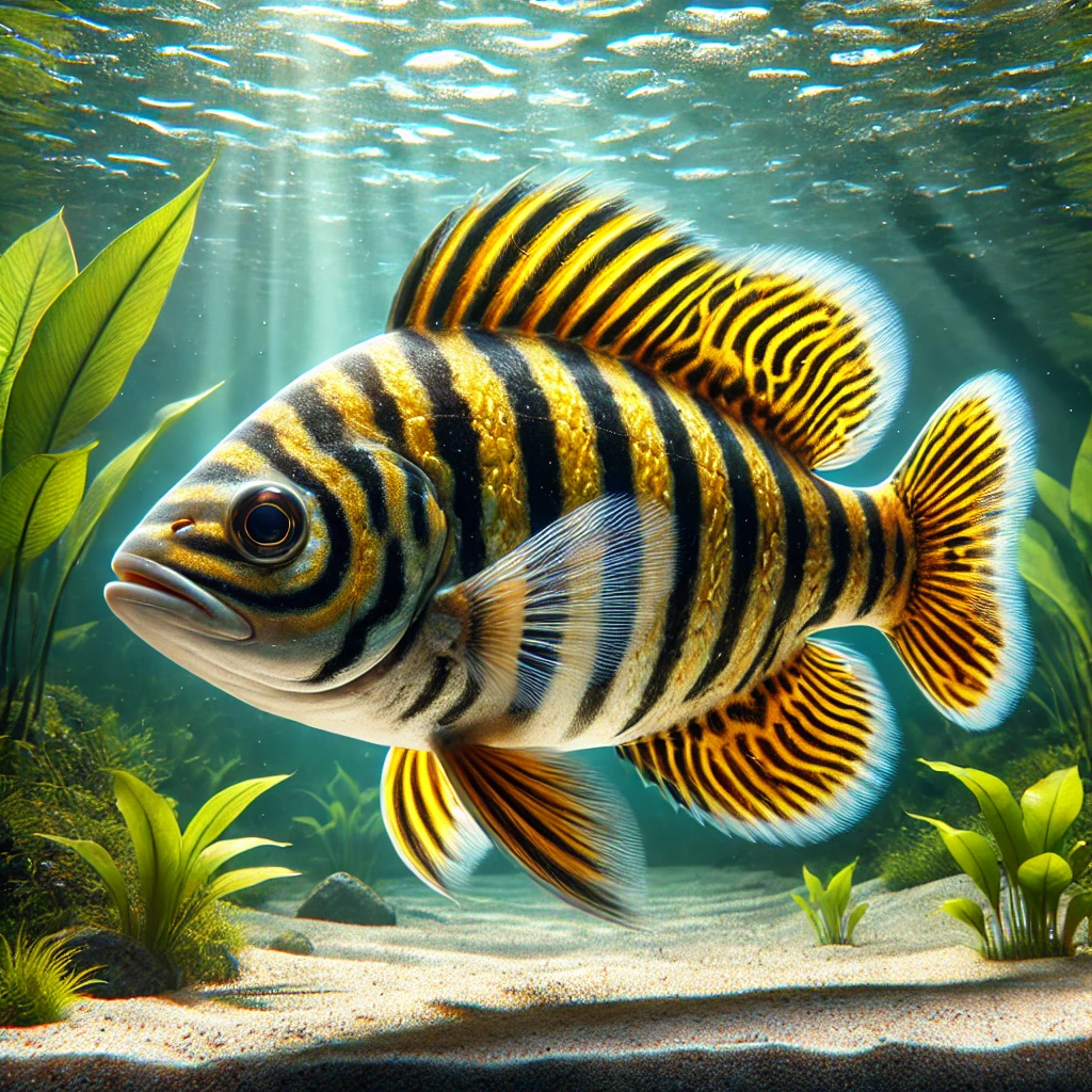 Datnioides microlepis Tygrys