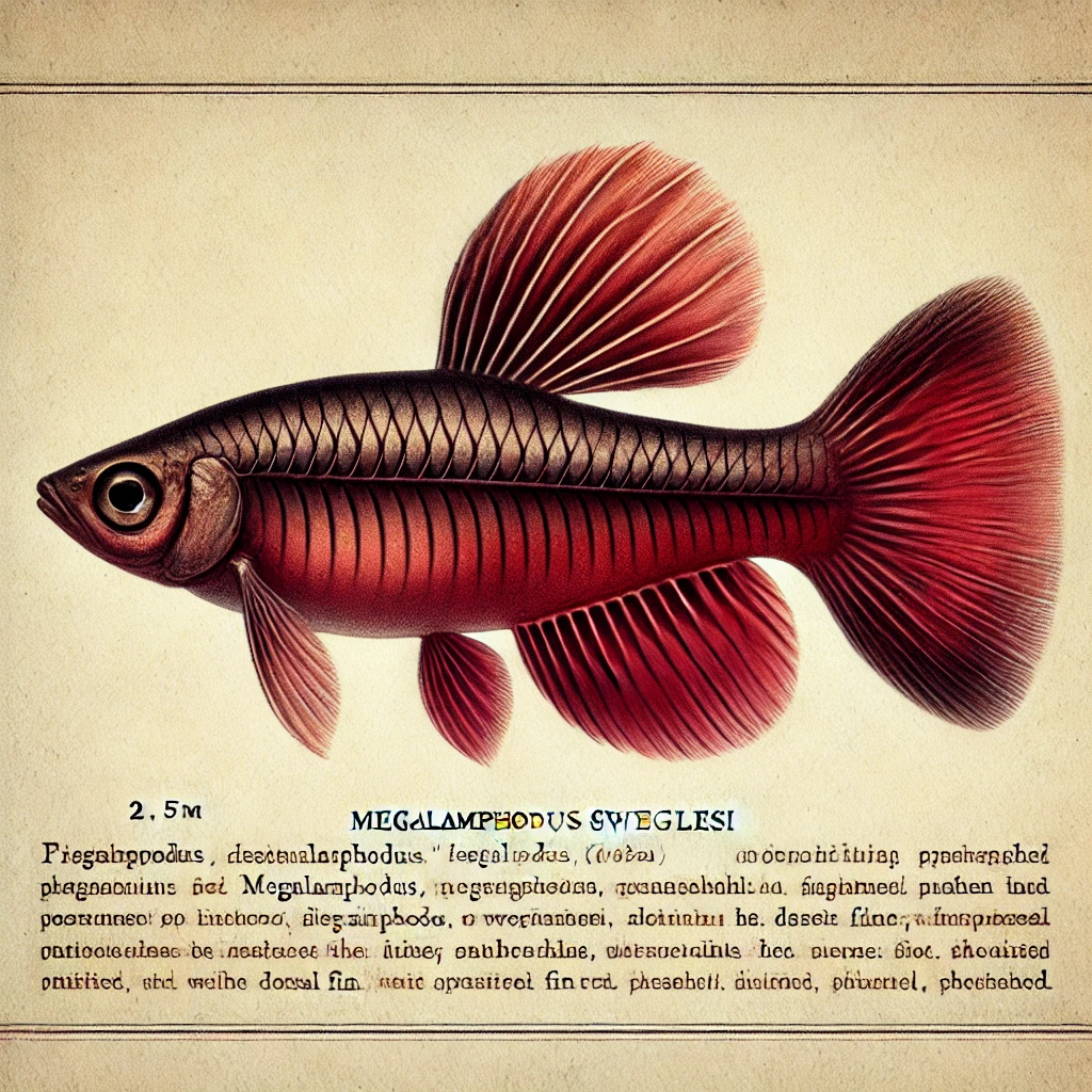 Megalamphodus sweglesi Czerwony duch Tetra
