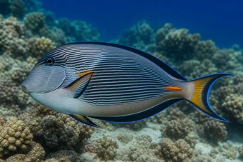 Acanthurus sohal Chirurg zebry