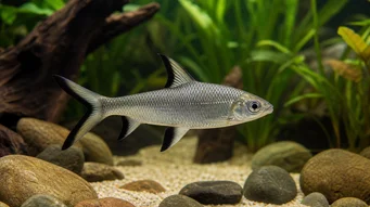 Balantiocheilus melanopterus (Srebrny rekin)