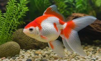 Carassius auratus japonais (Japońska złota rybka)