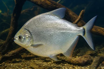 Mylossoma duriventre Pacou-Meule, srebrny myleus