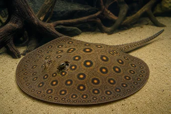 Potamotrygon motoro (Océlée słodkowodna pastenaga)