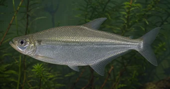 Triportheus pictus Srebrny tetra-slash