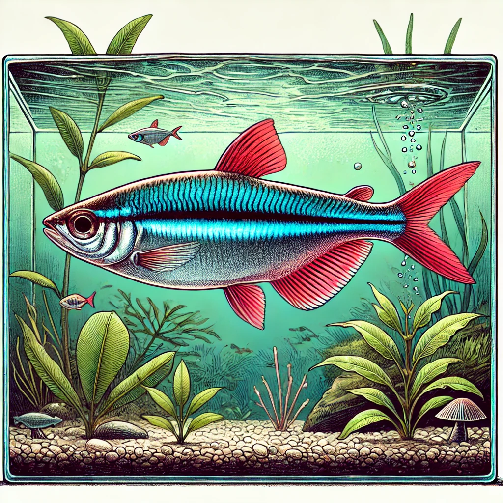 Paracheirodon axelrodi Kardynał Tetra