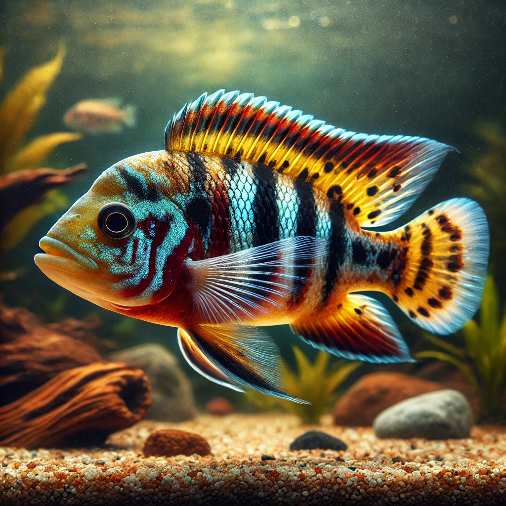 Pelvicachromis pulcher Fioletowy cichlid