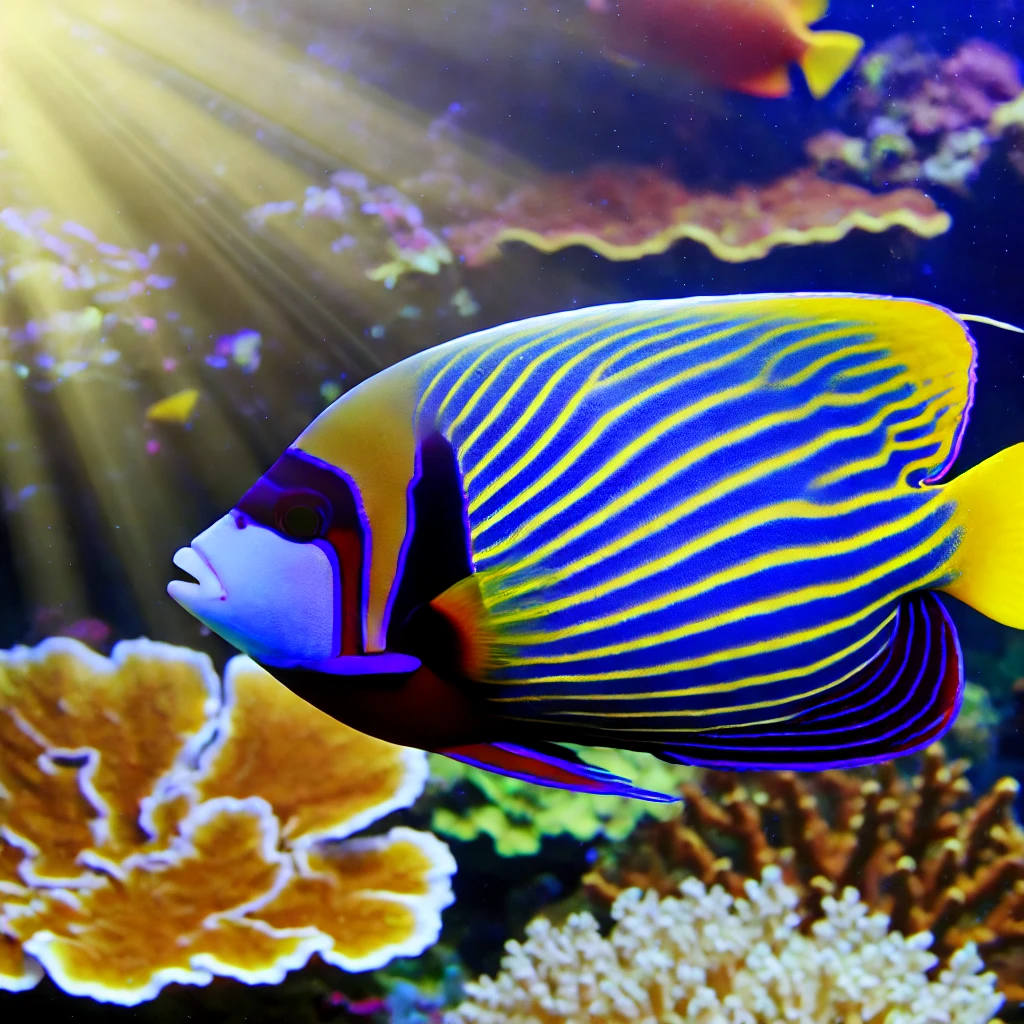 Pomacanthus imperator Cesarz Angel