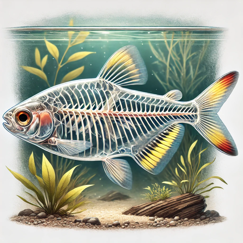 Pristella maxillaris Szczygieł