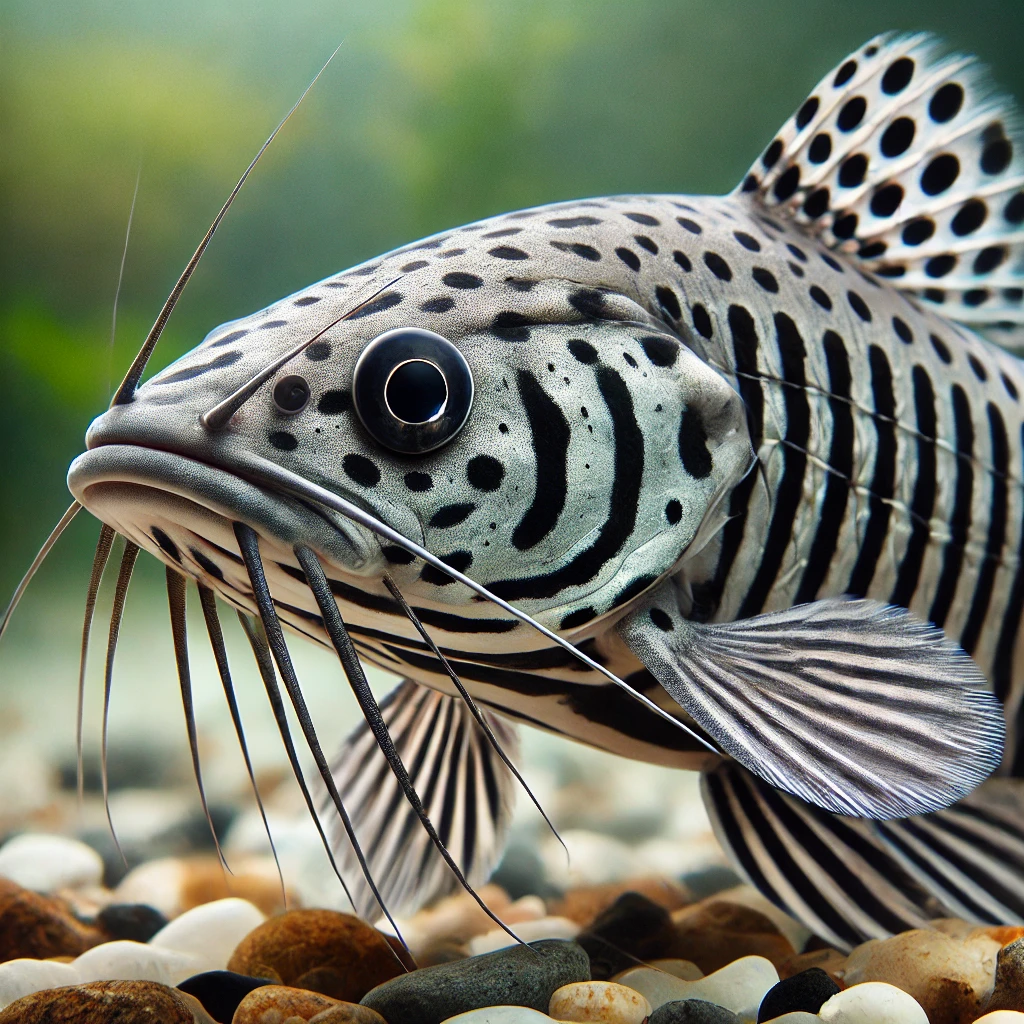 Pseudoplatystoma fasciat... Tygrys