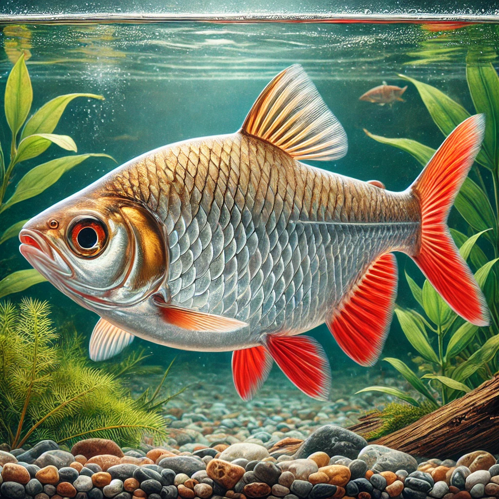 Scardinius erythrophthalmus (Rotengle)