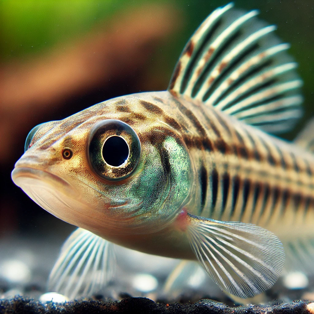 Stigmatogobius sadanundi... Zamknięty gobie